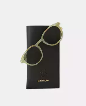 Прозрачные очки Jo & Mr. Joe, зеленый