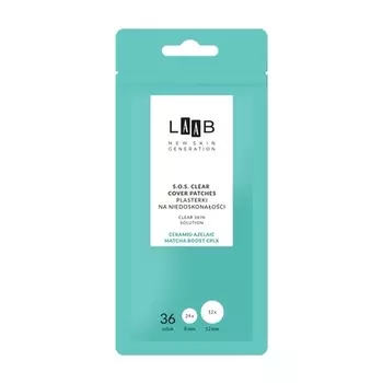 Прозрачные патчи Clear Skin Solution Sos - 36 шт. Aa_Laab