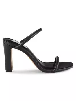 Прозрачные сандалии Jazmin Steve Madden, черный