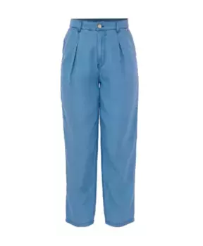 Прозрачные широкие джинсы Kocca, синий