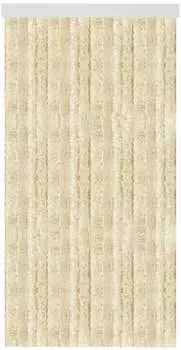 Прозрачные шторы, шторы с люверсами, уличная садовая штора, водоотталкивающая, вуаль, цвет: белый, размер: 132 х 274 см. Arsvita