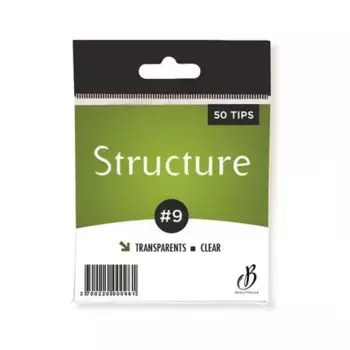 Прозрачные структурные насадки BNA N09 X50 Beautynails