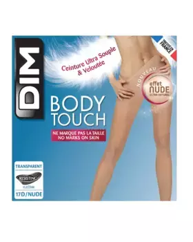 Прозрачные трусики с усиленным мыском и сетчатым стопором Dim, цвет Maquillaje