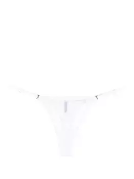 Прозрачные трусы-стринги Mini Maison Close, белый