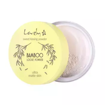 Прозрачный бамбуковый порошок Bamboo Loose Powder Lovely, 1 UD