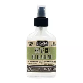 Прозрачный гель для бритья 90мл, Freak's Grooming By F