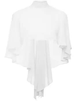 Прозрачный кейп Unreal Fur, белый