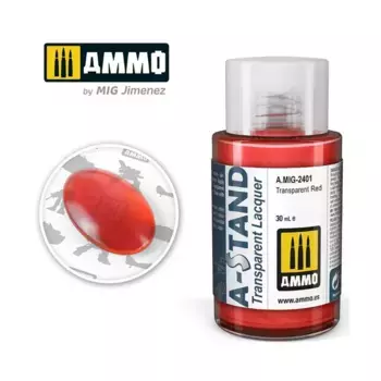 Прозрачный красный, A-Stand - Lacquer