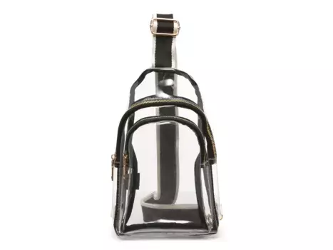 Прозрачный рюкзак на слинге Mix No. 6, цвет clear