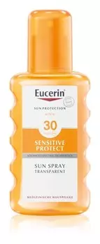 Прозрачный солнцезащитный спрей SPF 30 Eucerin Sun Dry Touch Oil Control