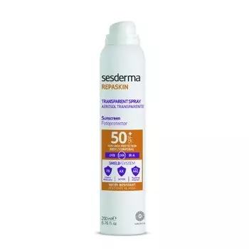 Прозрачный спрей-аэрозоль SPF50+ 200 мл Sesderma REPASKIN
