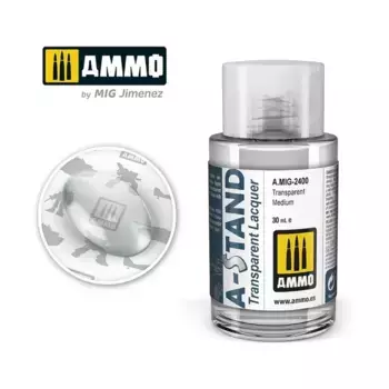 Прозрачный средний, A-Stand - Lacquer