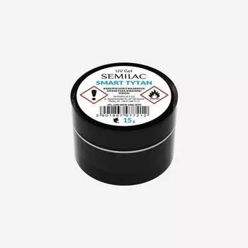 Прозрачный строительный гель 15 г Semilac Smart Tytan Builder Gel