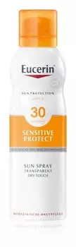 Прозрачный туман для загара SPF 30 Eucerin Sun Sensitive Protect