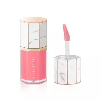 Прозрачный увлажняющий блеск для губ paradise aurora shine lip treatment Dear Dahlia, цвет star dust, 6.5 мл