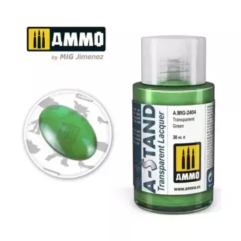 Прозрачный зеленый, A-Stand - Lacquer