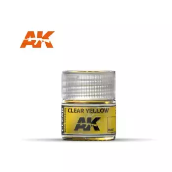 Прозрачный желтый, Paint - Real Color (AK-Interactive)