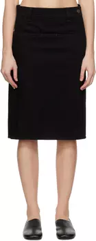 Прямая джинсовая юбка миди LEMAIRE