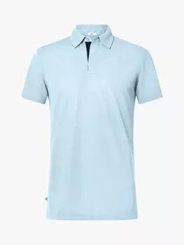 Прямая футболка-поло SPOKE Condor Golf, небесно-голубая