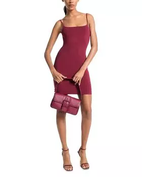 Прямая майка-мини платье Michael Kors, красный