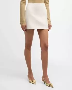 Прямая мини-юбка Brera Marella, цвет Cream