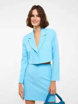 Прямая укороченная Женская куртка с длинным рукавом LCW Casual