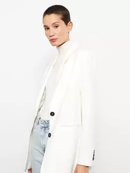 Прямая женская куртка с длинным рукавом LCW Casual