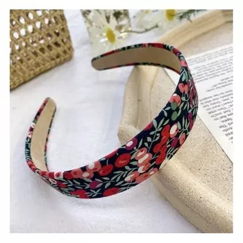 Прямой бархатный ободок-тюрбан O350WZ4 Ecarla