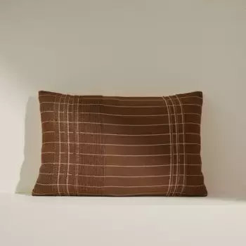 Прямоугольная декоративная подушка Court El Corte Ingls, коричневый