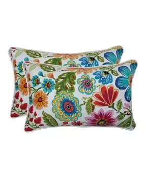 Прямоугольная декоративная подушка Gregoire Prima, набор из 2 шт Pillow Perfect, синий