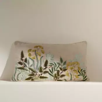 Прямоугольная декоративная подушка с вышивкой Host El Corte Ingls, разноцветный