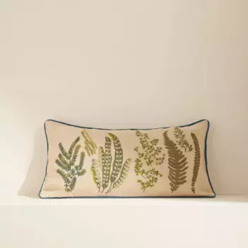 Прямоугольная декоративная подушка Sambaia El Corte Ingls с вышивкой, разноцветный