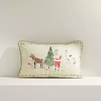 Прямоугольная декоративная подушка Santa Forest El Corte Ingls, бежевый