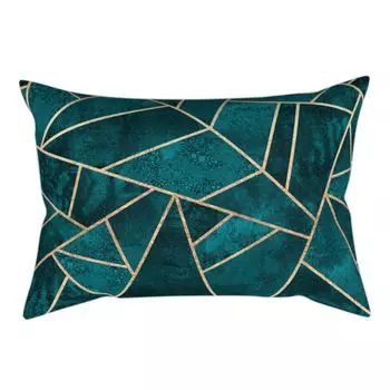 Прямоугольная геометрическая кубическая подушка, чехол для дивана-кровати, декор для автомобиля, кафе-6 # Stuttg