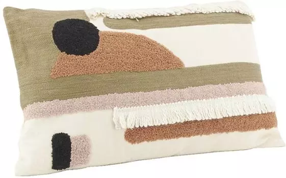 Прямоугольная подушка из хлопка с абстрактным мотивом Aubry Gaspard