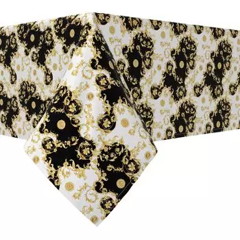 Прямоугольная скатерть, 100 % хлопок, 52х120 дюймов, цветочный 168