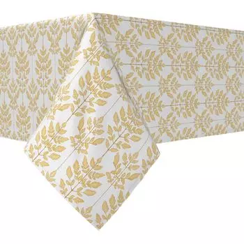 Прямоугольная скатерть, 100 % хлопок, 52х84 дюйма, цветочный 101