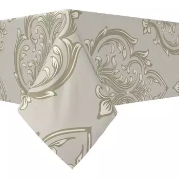 Прямоугольная скатерть, 100 % хлопок, 52x120 дюймов, цветочный 150