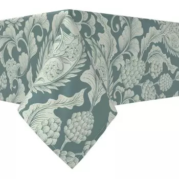 Прямоугольная скатерть, 100 % хлопок, 60x104 дюйма, цветочный 176