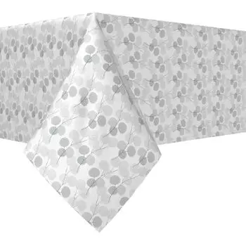 Прямоугольная скатерть, 100 % хлопок, 60x120 дюймов, однотонные ветки.