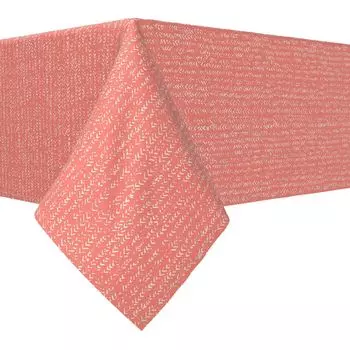 Прямоугольная скатерть, 100% хлопок, 60x120 дюймов, дизайн Coral Batik