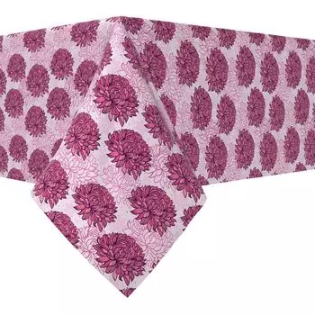 Прямоугольная скатерть, 100 % хлопок, 60x120 дюймов, цветочный 104