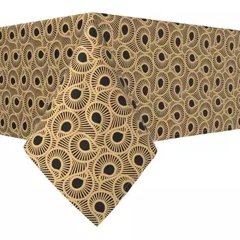 Прямоугольная скатерть, 100 % полиэстер, 60x120 дюймов, абстрактная лестница Bam boo.