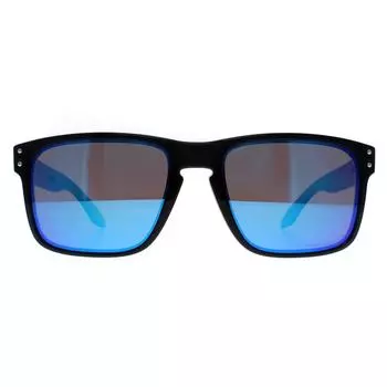 Прямоугольник Черные чернила Prizm Сапфир Поляризованный Holbrook Oakley, черный