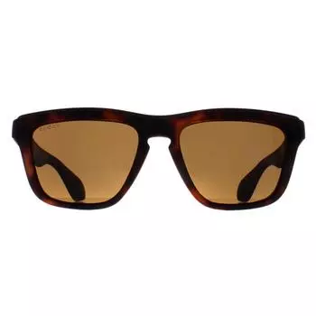Прямоугольник Гавана Коричневый GG1571S Gucci, коричневый