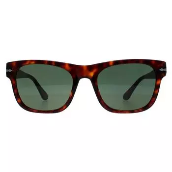 Прямоугольник Гавана Зеленый PO3269S Persol, коричневый