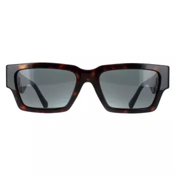 Прямоугольник Темный Гавана Темно-Серый VE4459 Versace, коричневый