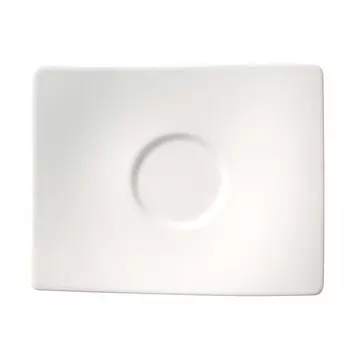 Прямоугольное чайное блюдце Villeroy & Boch New Wave, белый