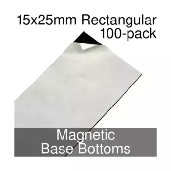 Прямоугольное дно на магнитной основе - 15x25 мм, Miniature Bases - Magnetic (Litko Aerosystems)
