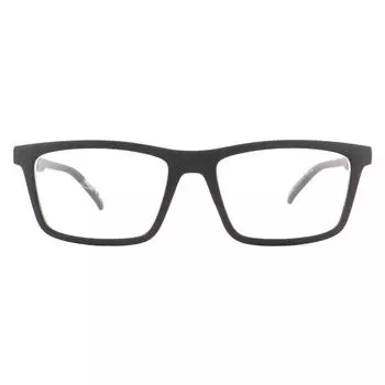 Прямоугольные матовые черные серые и прозрачные солнцезащитные очки Arnette, черный